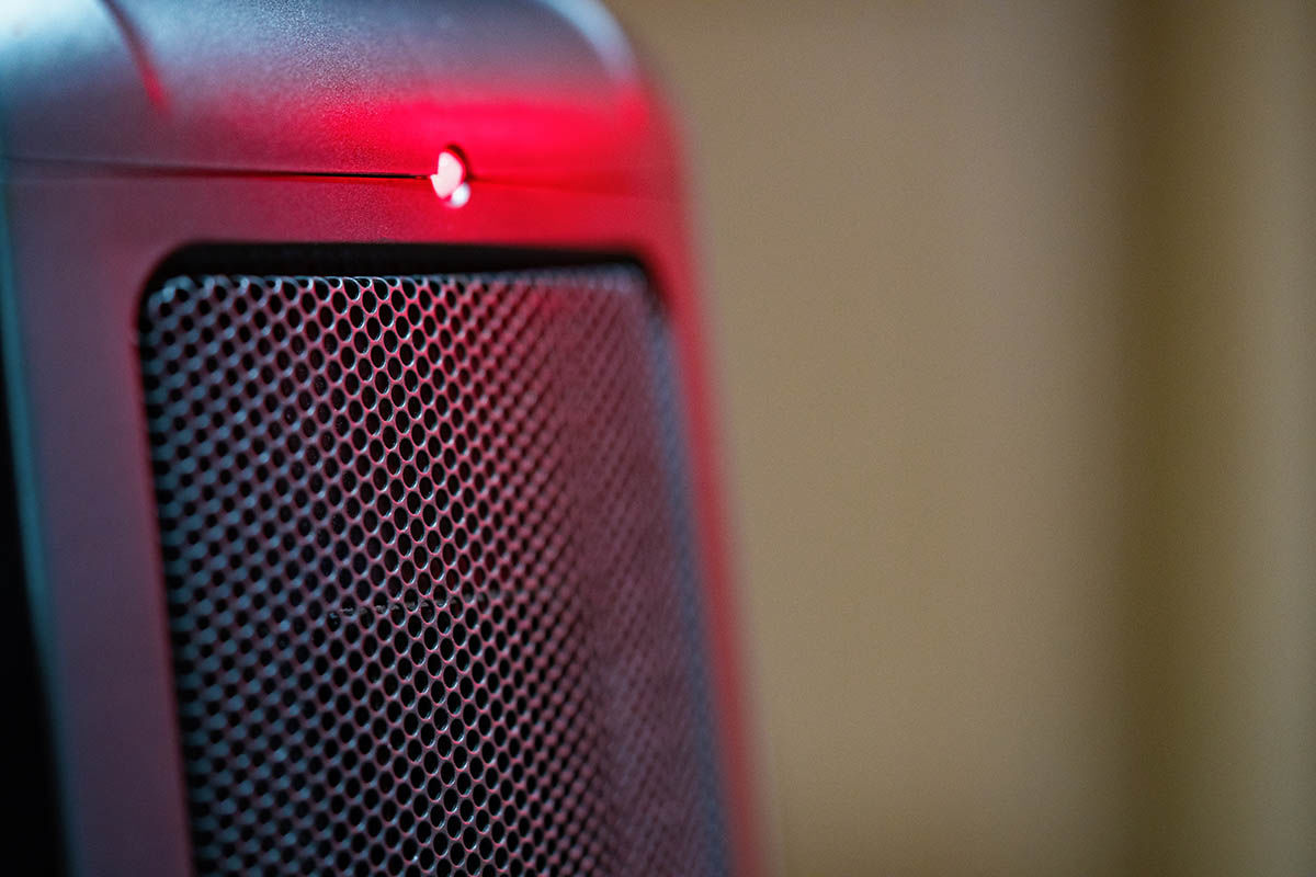 DON'T: Leave space heaters a fireplace unattended